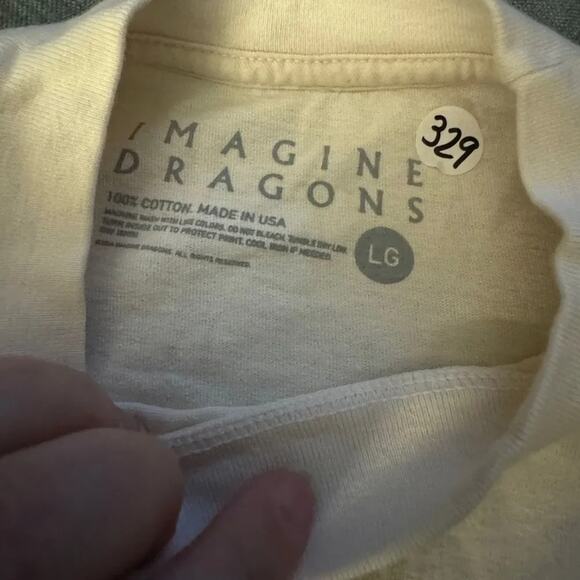 Imagine Dragons Loom 2024 Tour Tee, Size L, New w/o Tag SOLD OUT ONLINE - Picture 5 of 5